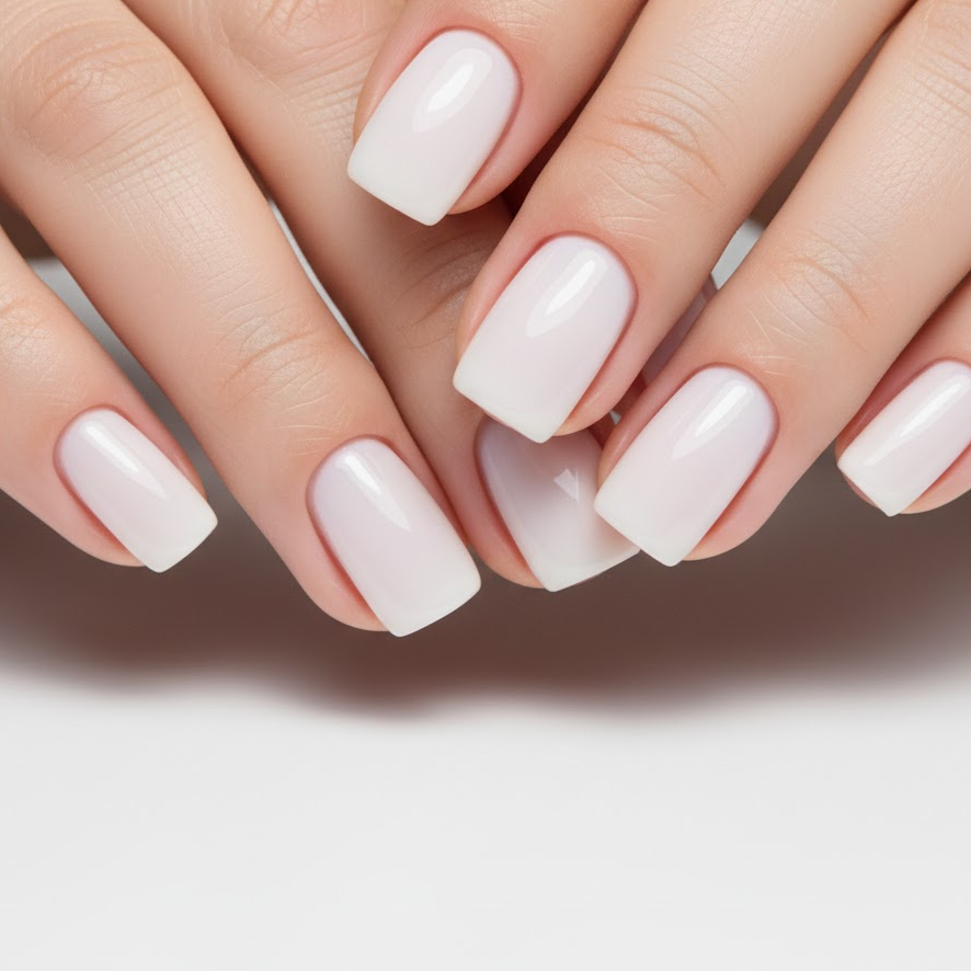 milky-white-nails-soft-clean-minimal-smooth-look