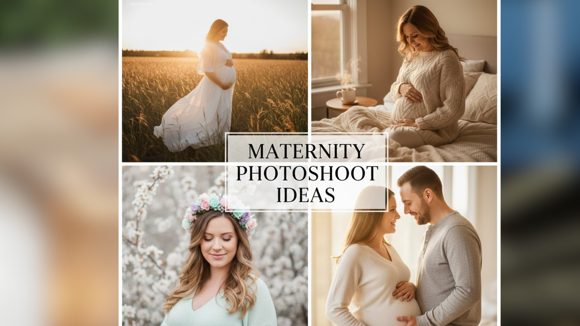 Dreamy Maternity Photoshoot Ideas Every Mom to Be Will Love