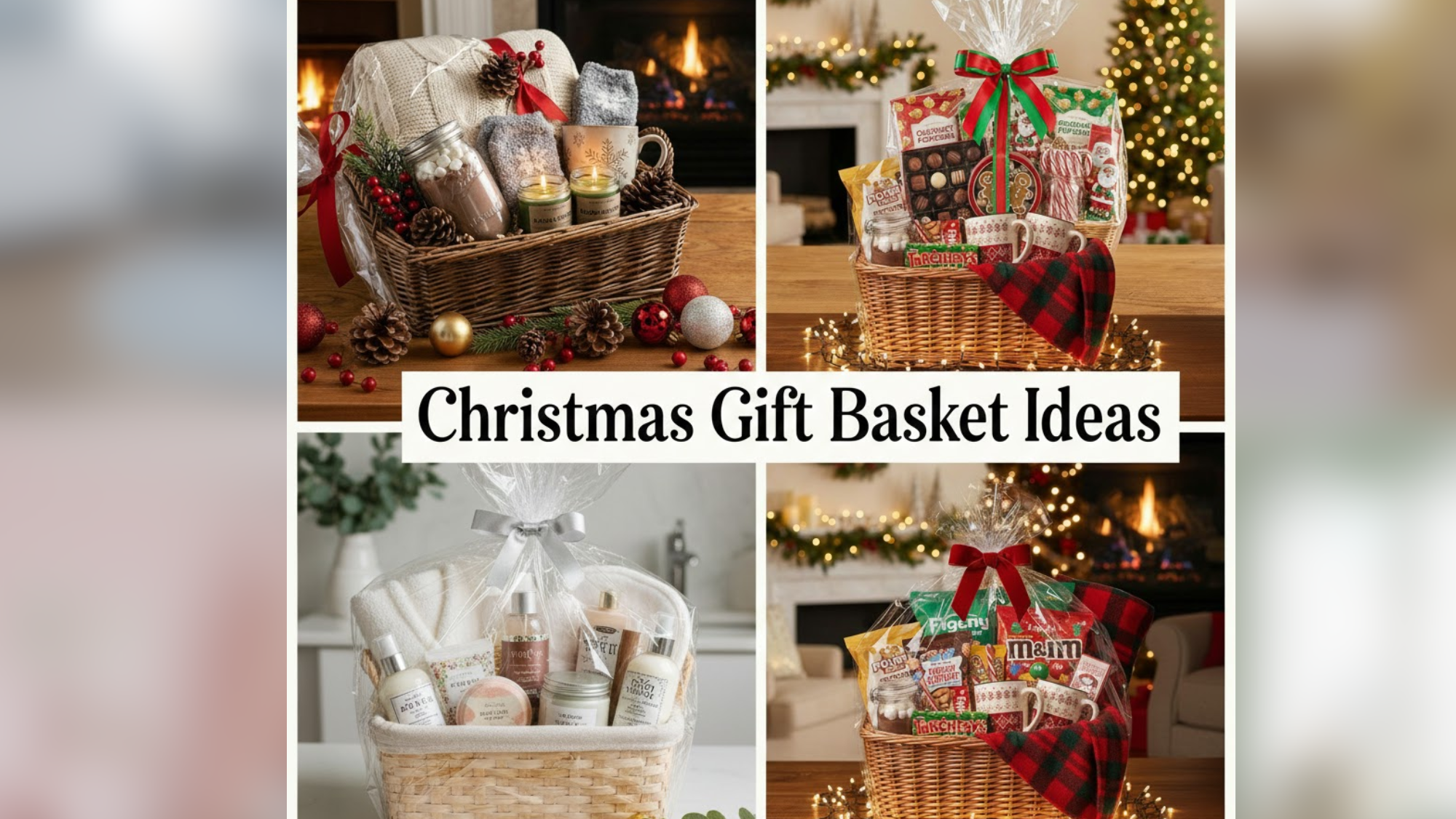 Easy DIY Christmas Gift Basket Ideas for the Holidays