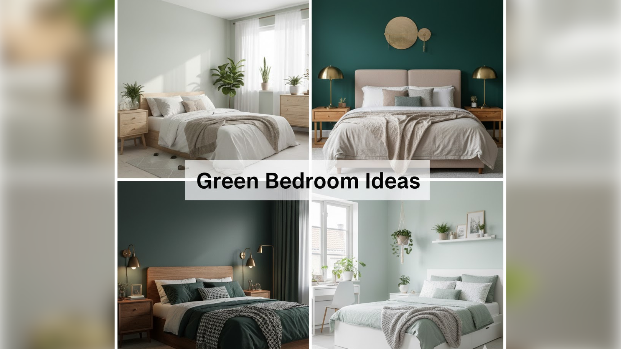 Trendy Green Bedroom Ideas for Every Style