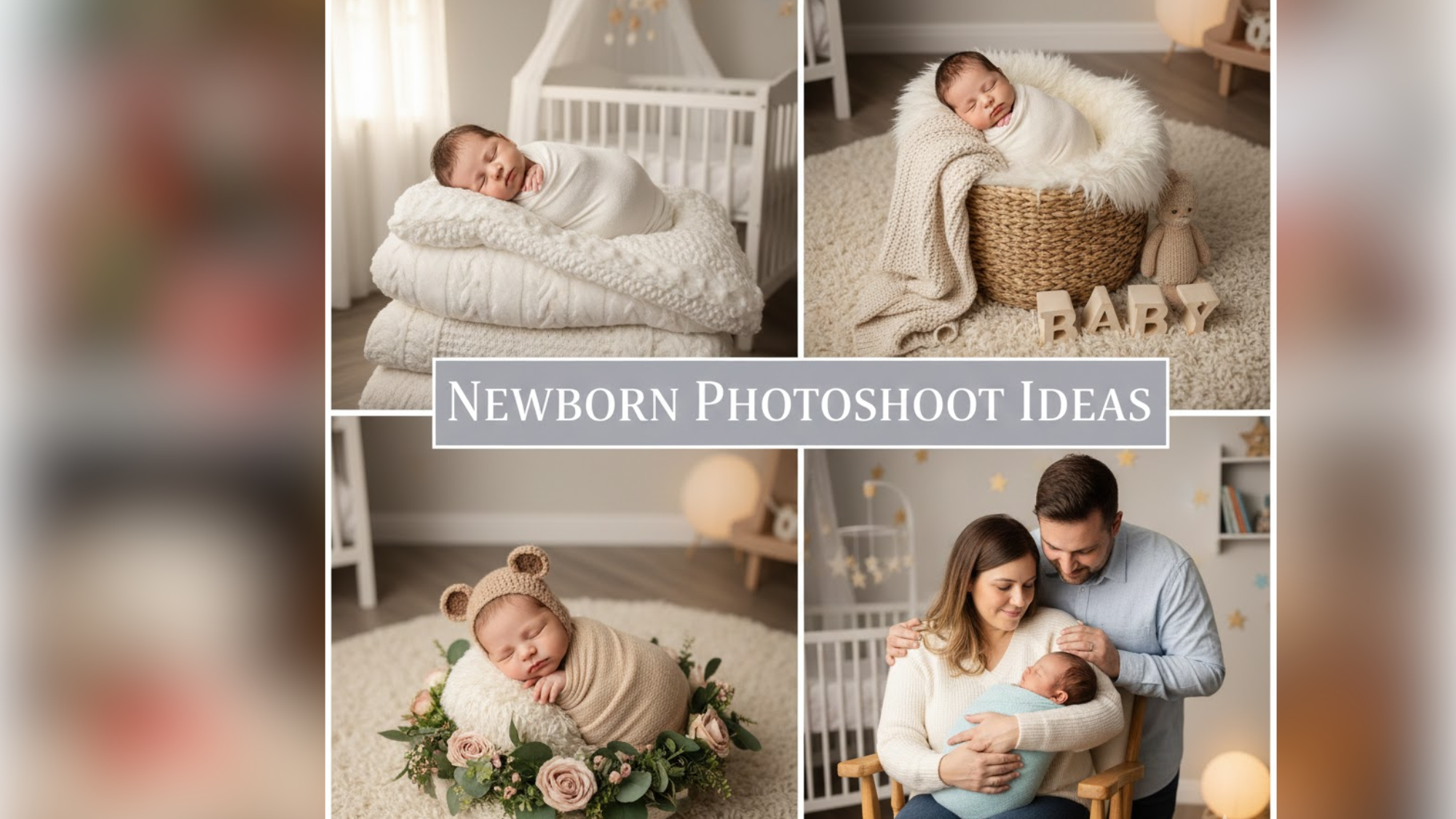 Adorable Newborn Photoshoot Ideas to Inspire You