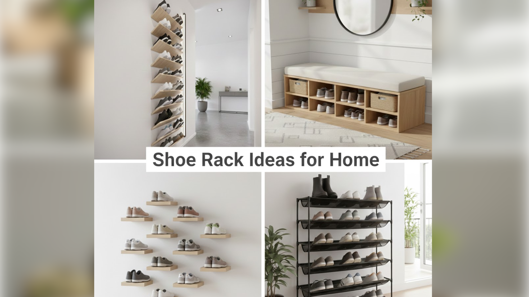 Affordable Shoe Rack Ideas for Home