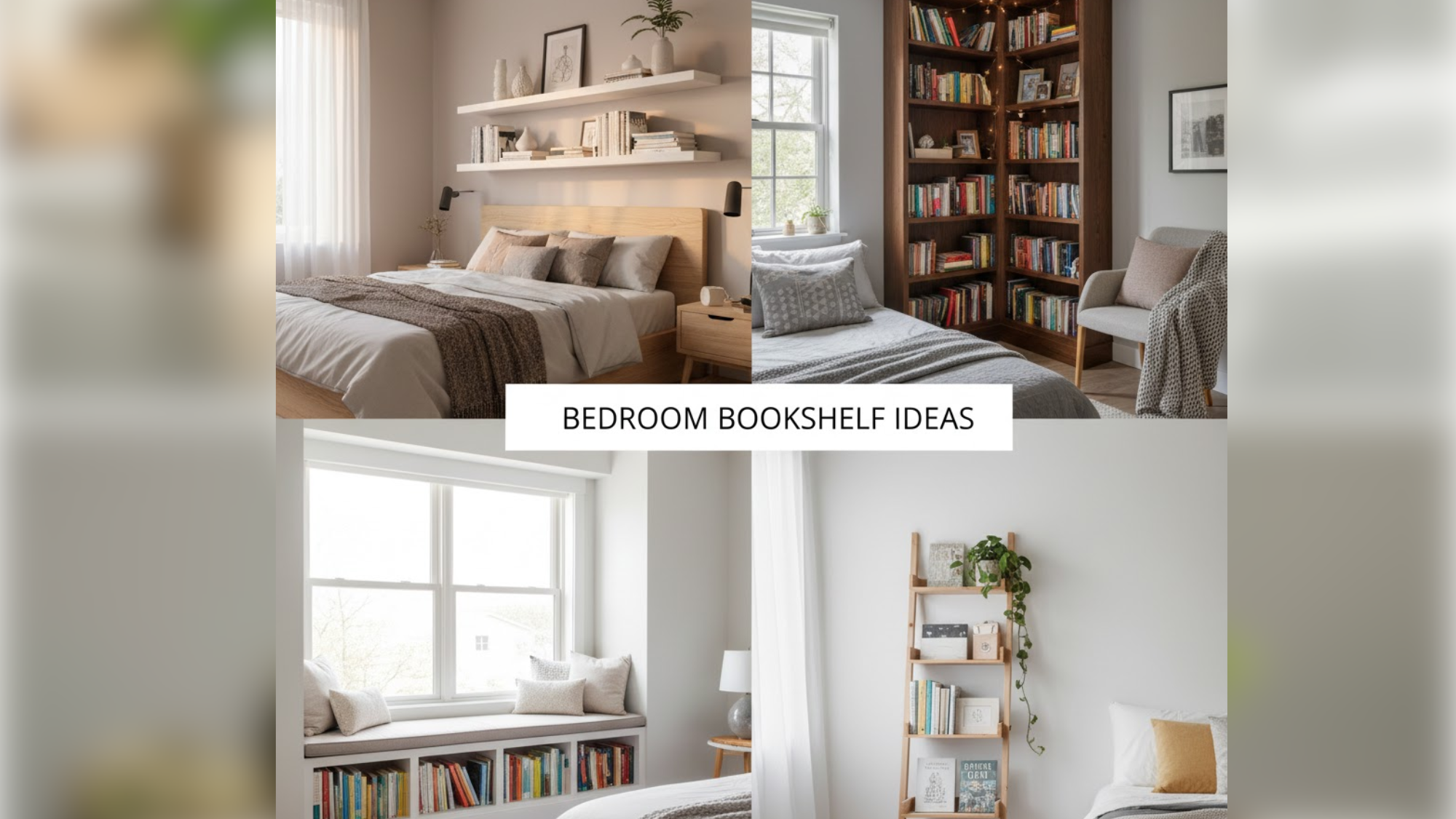 Budget Friendly Bedroom Bookshelf Ideas Anyone Can Try