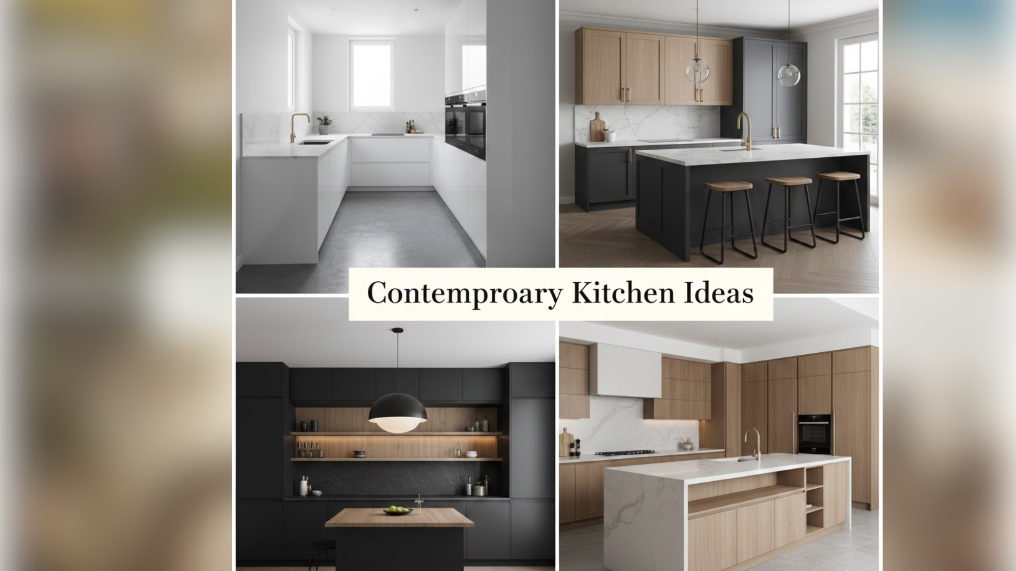 Top Contemporary Kitchen Ideas for Stylish Spaces