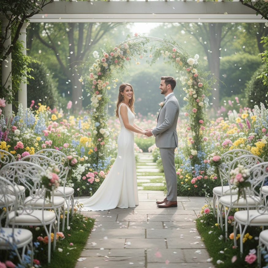 desert-boho-wedding-ceremony-pampas-grass-triangular-arch