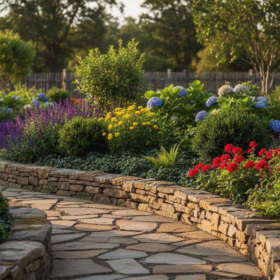 stone-path-borders-garden