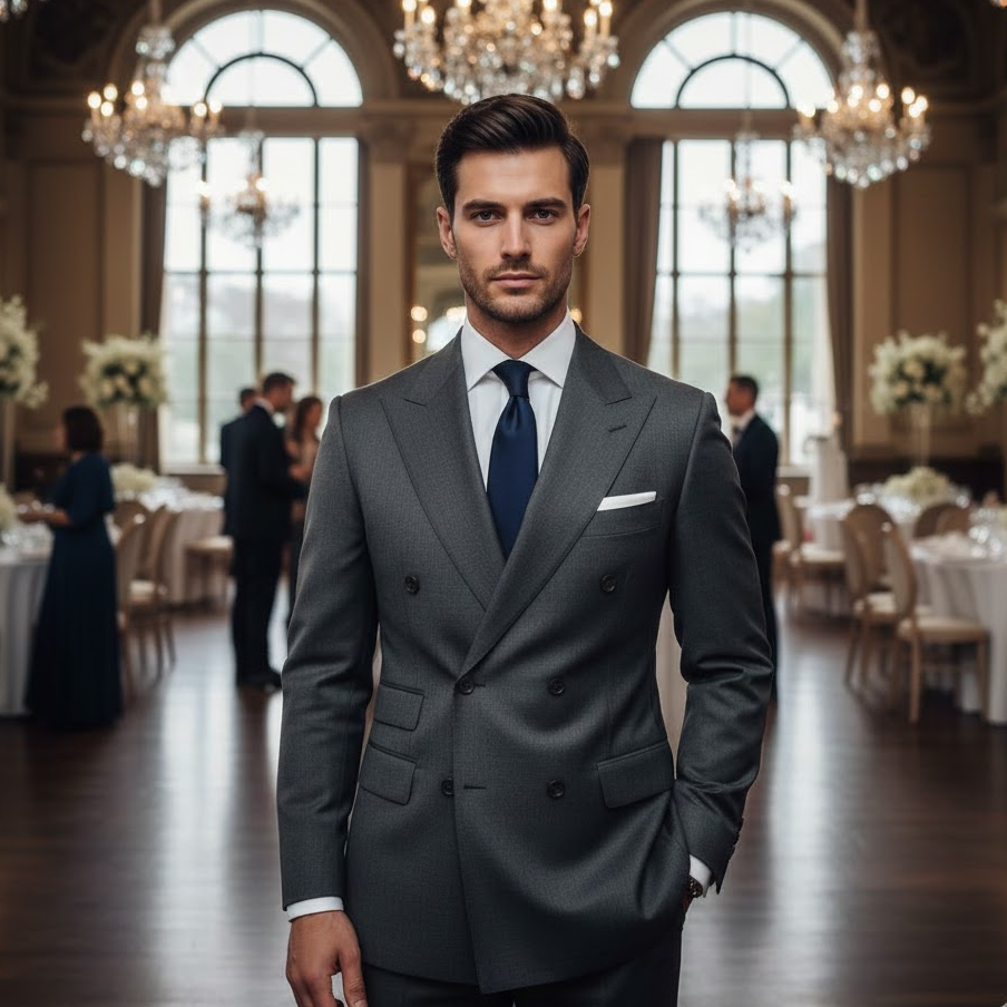double-breasted-suit-groom-classic-formal-wedding-look-structured-elegant-style