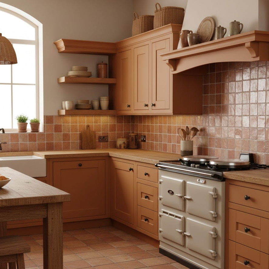 terracotta-kitchen-earthy-tones-rustic-interior-warm-color-design