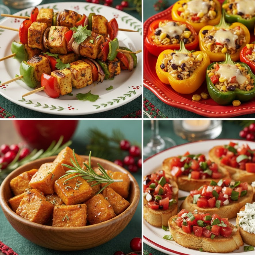 vegetarian-christmas-appetizers-meatless-holiday-starters-paneer-veggie-bites