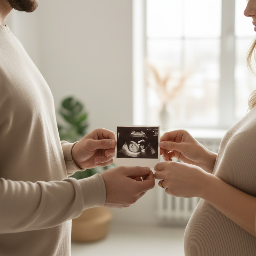 social-media-baby-announcement-story-pregnancy-reveal-modern-style