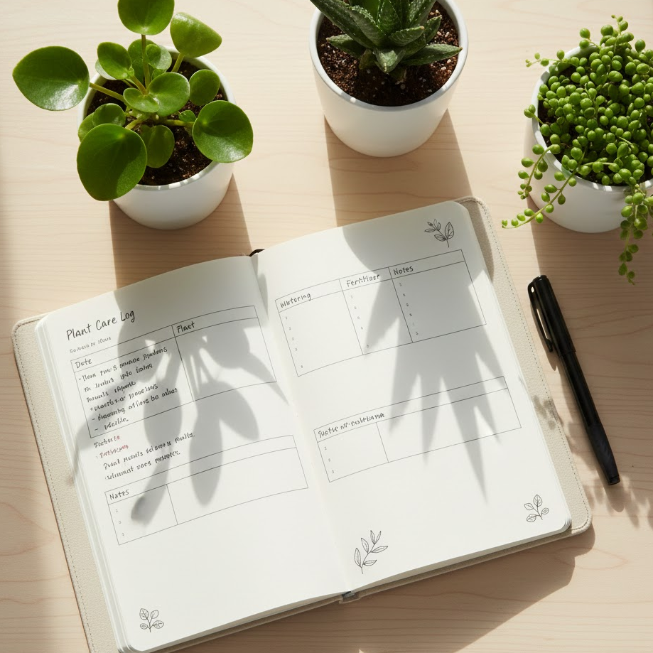 plant-care-journal-gardening-notes-tracking-plants-organized