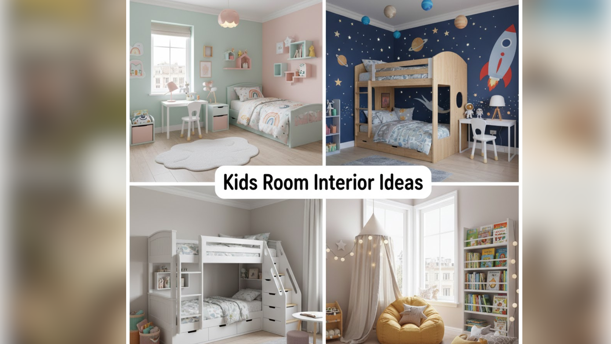 Kids Room Interior Ideas for a Stylish and Playful Space