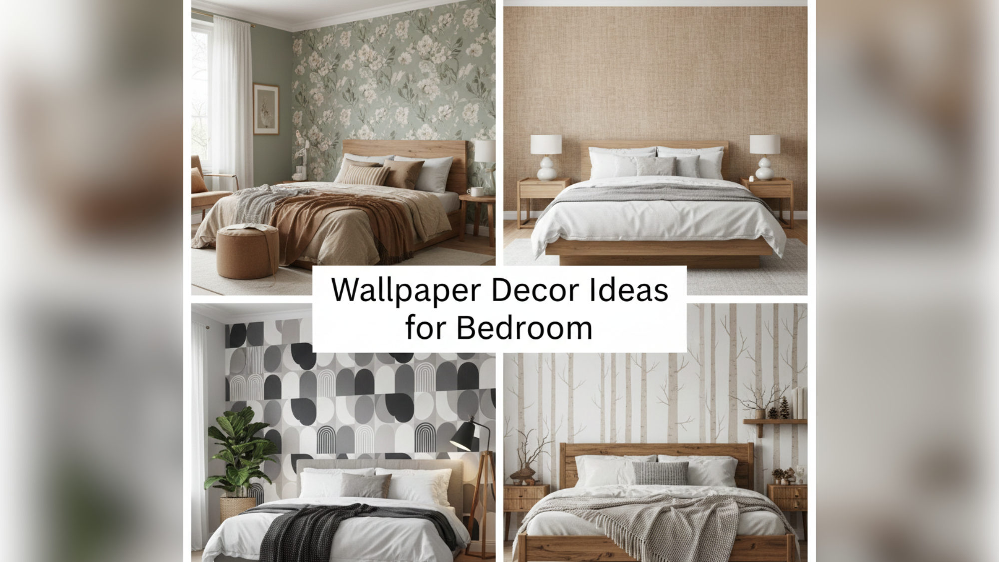 Wallpaper Decor Ideas for Bedroom Visual Concepts