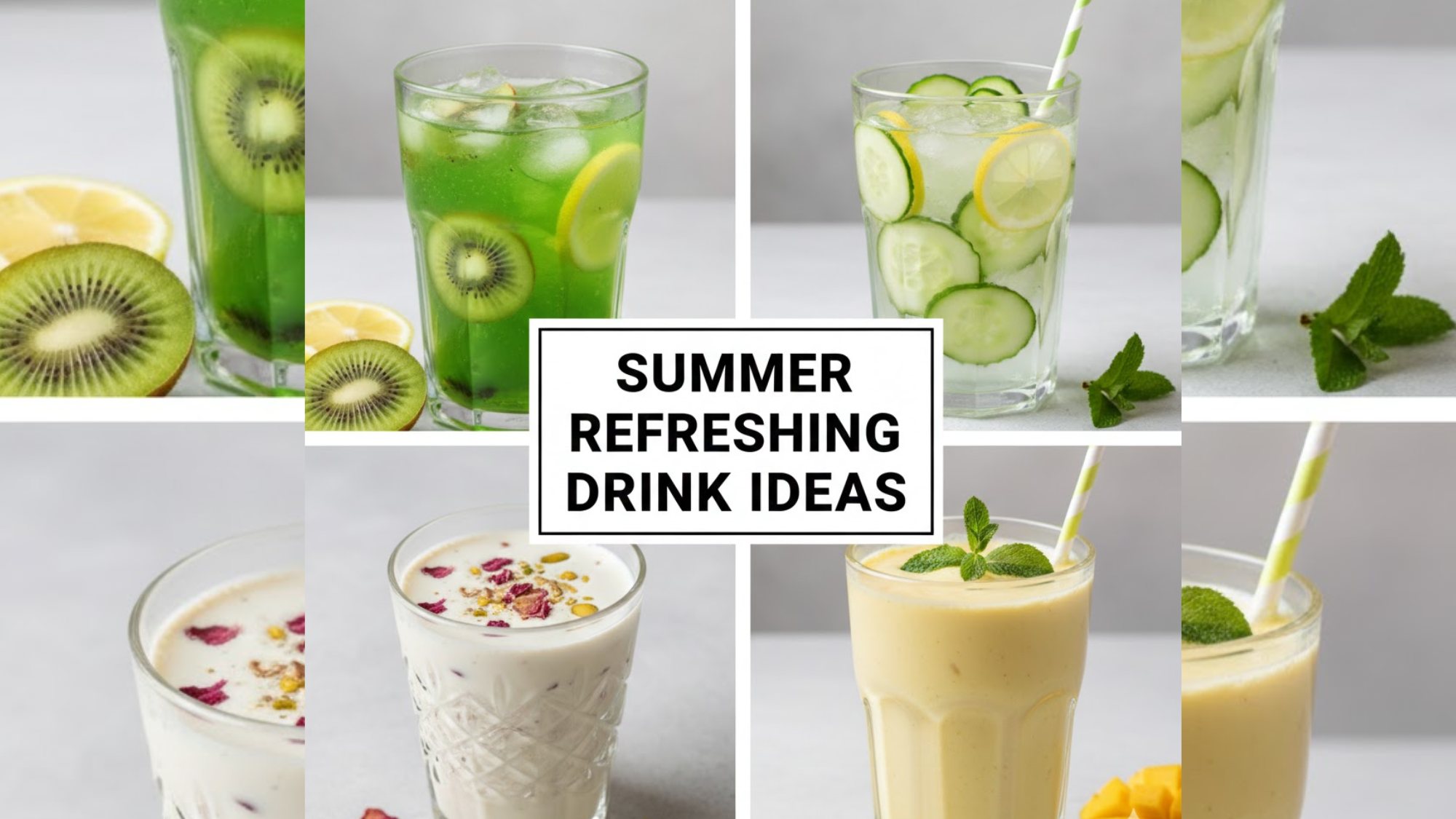 80+ Easy Summer Refreshing Drink Ideas You Can Make at Home
