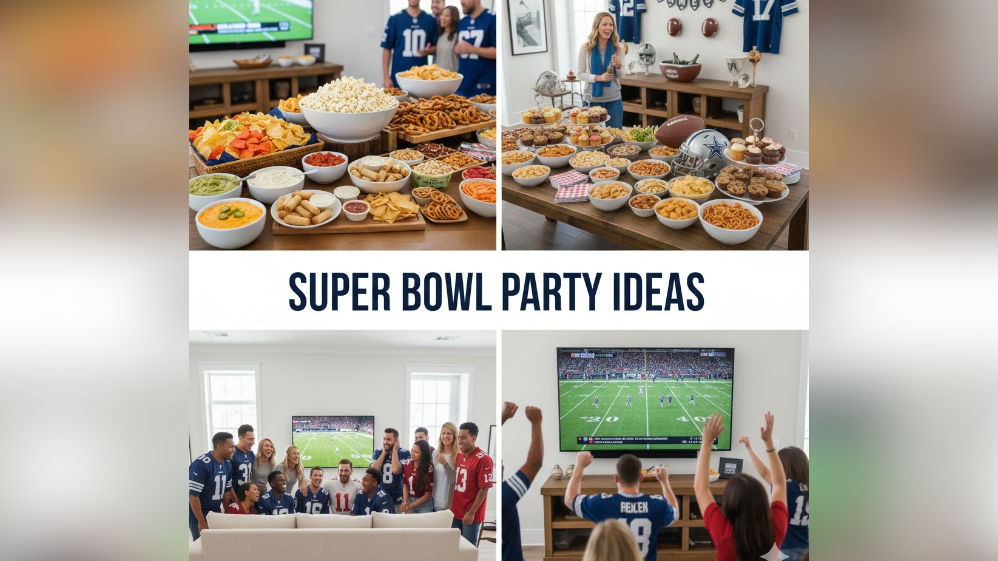 70+ Super Bowl Party Ideas to Make Game Day Unforgettable