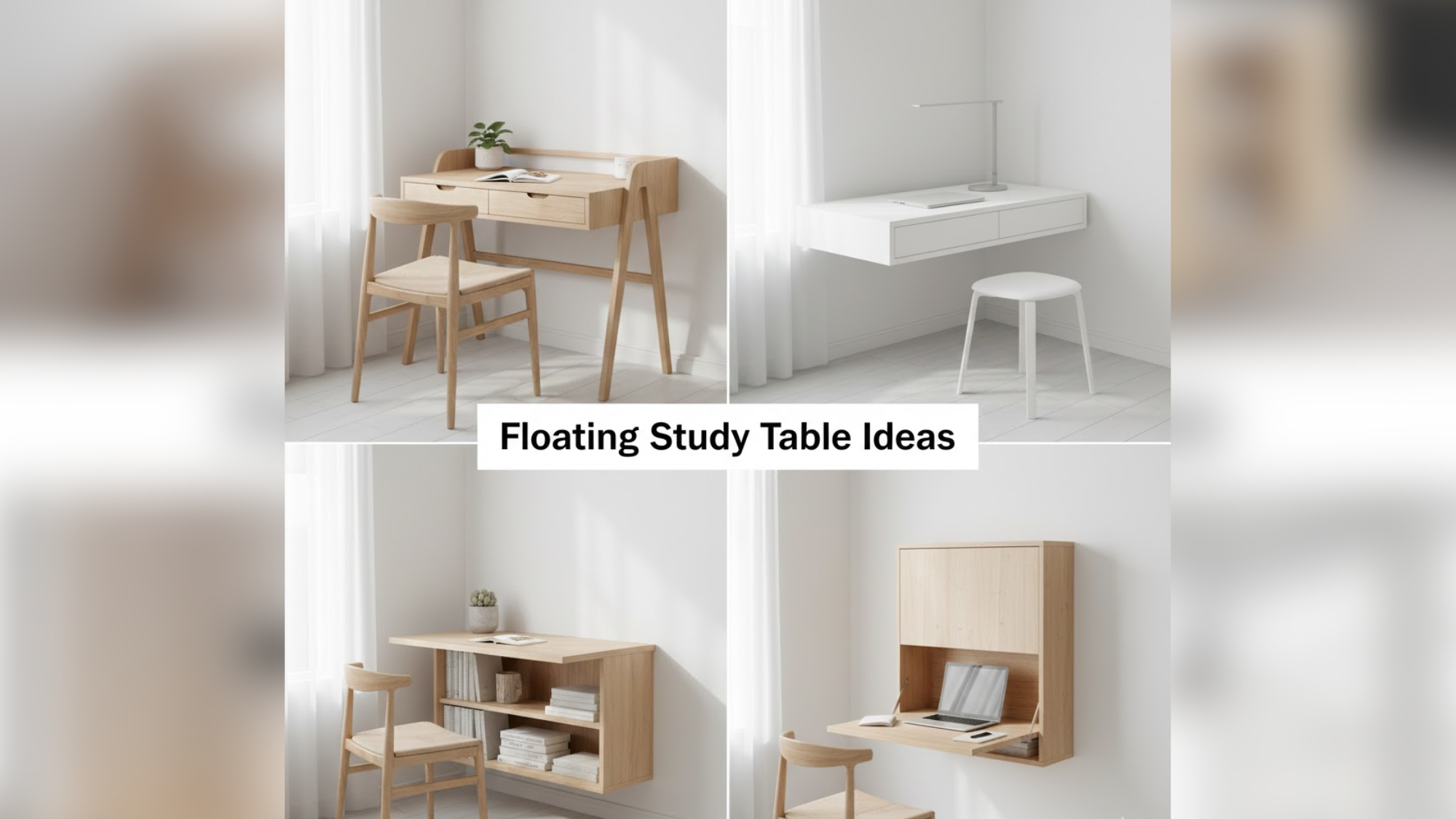 10 Top Floating Study Table Ideas
