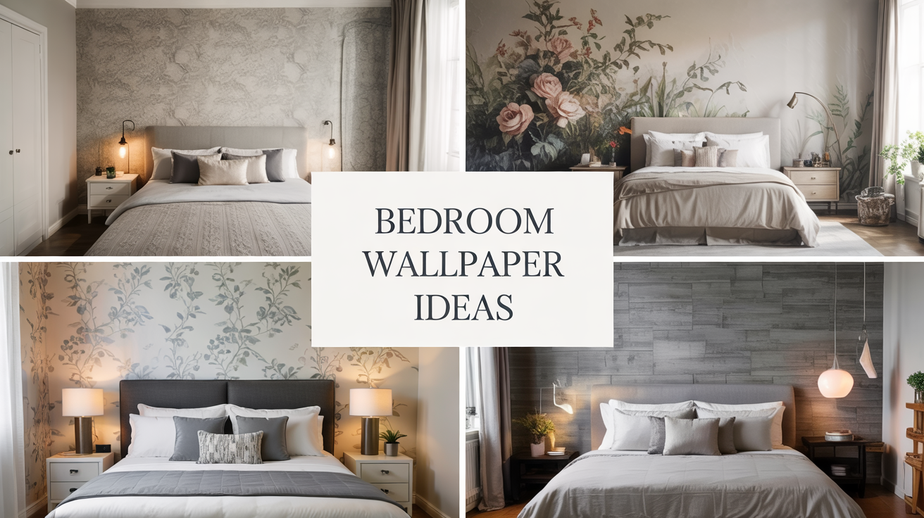 Bedroom Wallpaper Ideas for Small and Large Bedrooms
