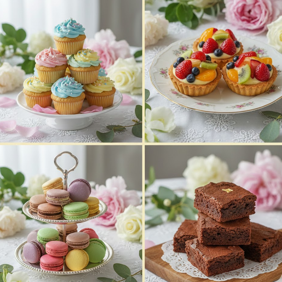 sweet-tea-party-snacks-desserts-cupcakes-macarons