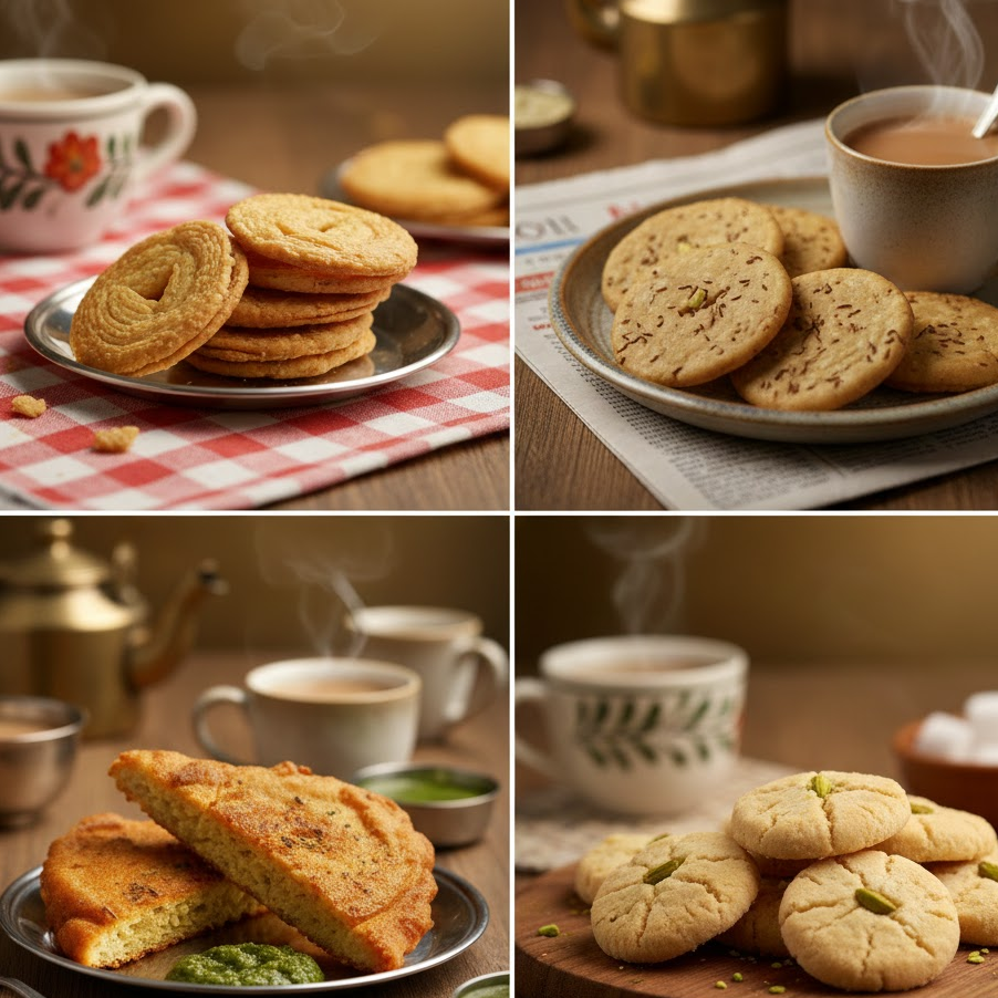 traditional-tea-party-snacks-khari-nankhatai-bread-pakora