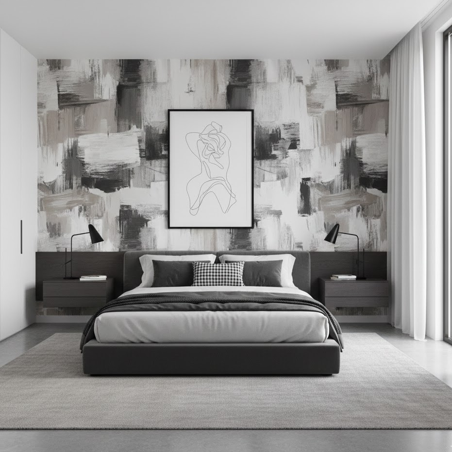 modern-bedroom-wallpaper-abstract-design-contemporary-interior