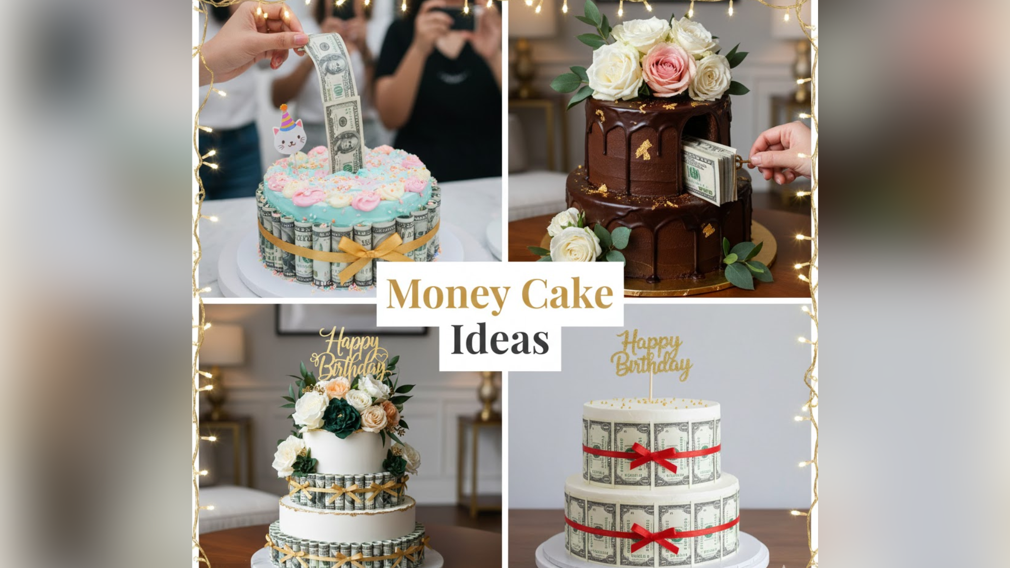 Best Easy and Creative Money Cake Ideas to Surprise Your Loved Ones