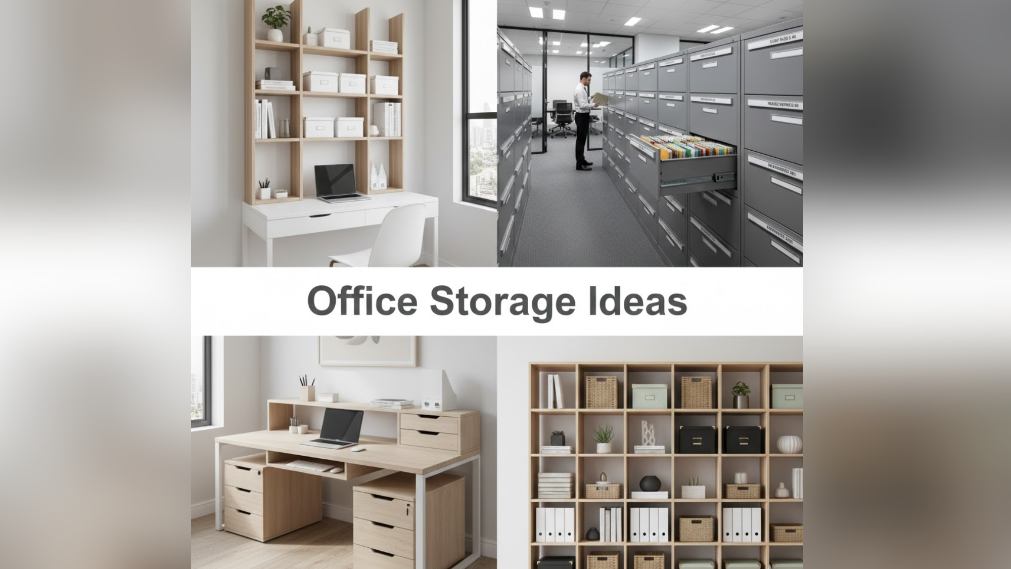 Smart Office Storage Solutions for Small and Modern Offices