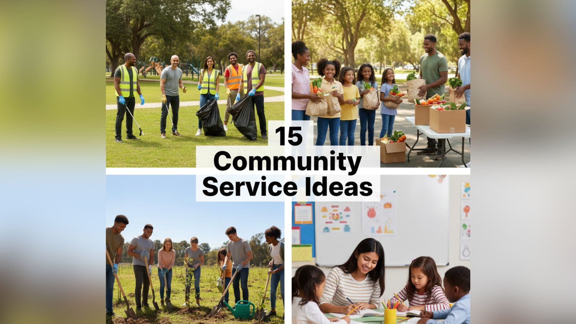 Inspiring Community Service Ideas for 2026