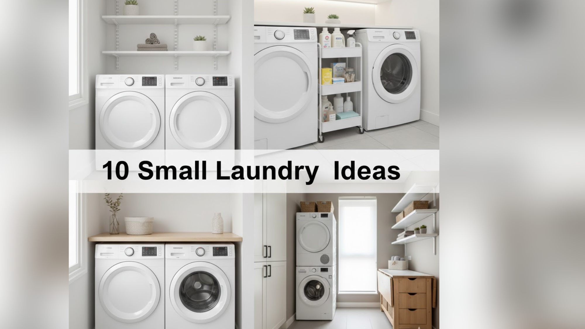 Modern Small Laundry Room Makeover Ideas
