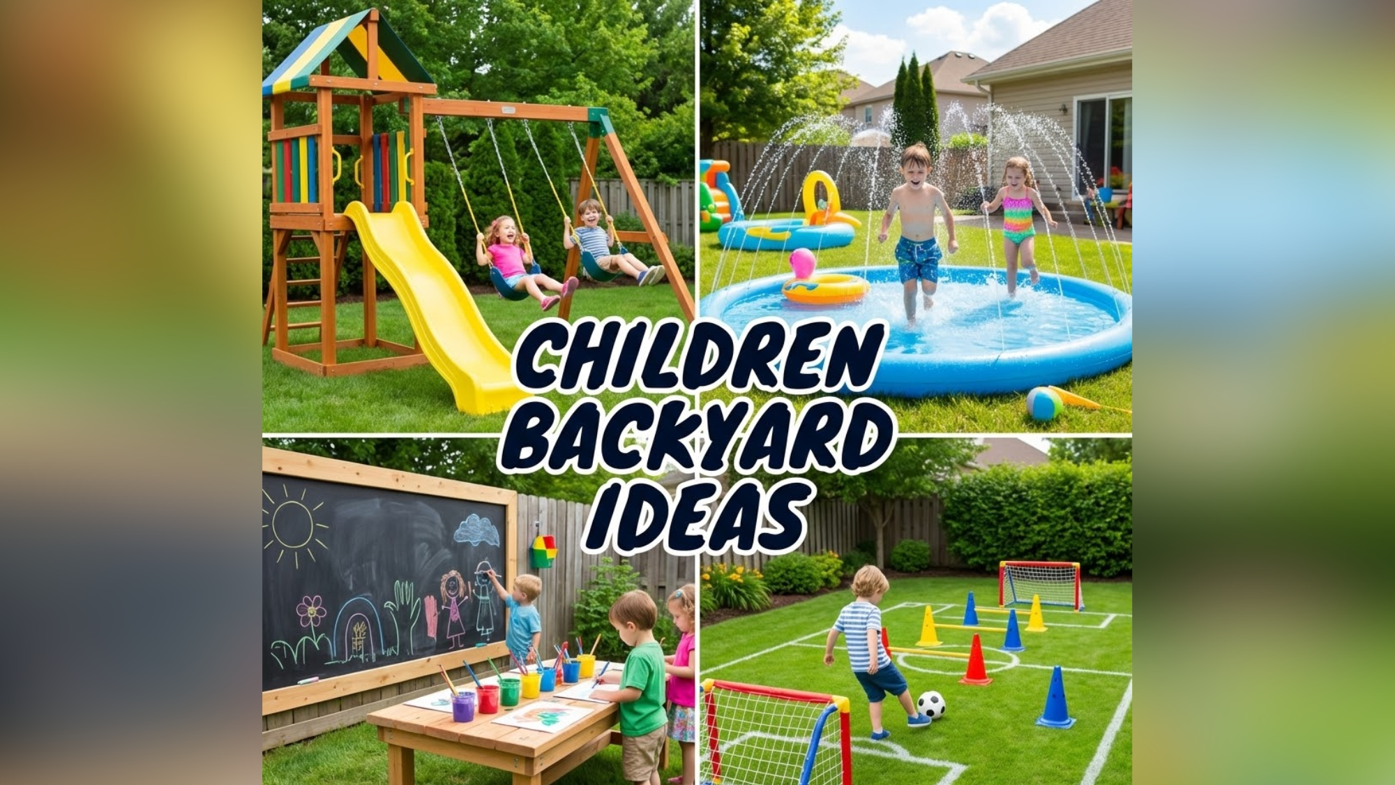 40+ Children Backyard Ideas for Fun and Creative Outdoor Play